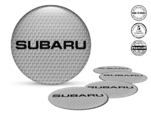 Subaru Insignias Bombadas Logo Pegatinas de Rueda Elegante